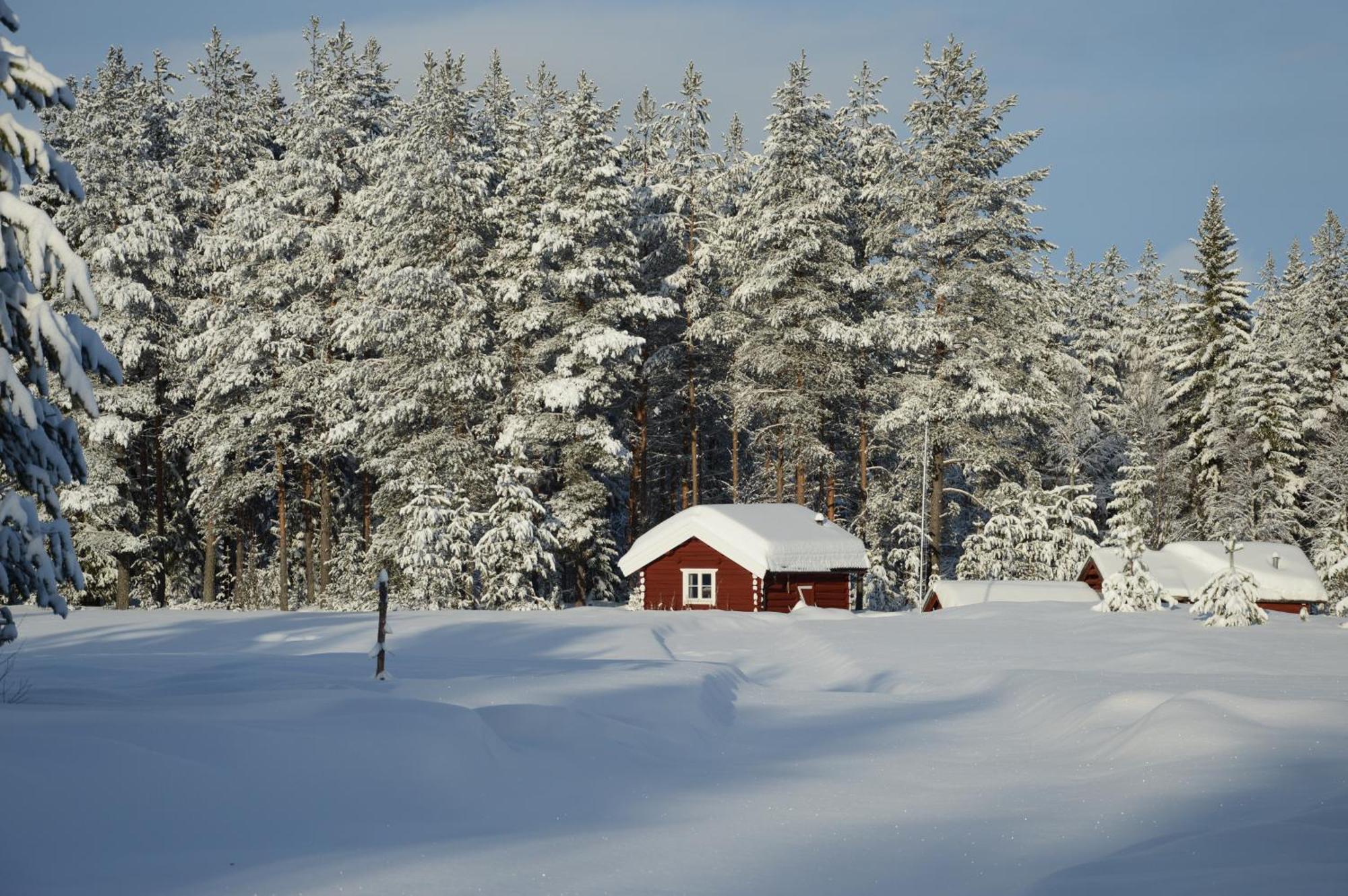 Hytte Anno 1721 Uten Internett, Strom, Vann - Men Med Rodmalt Utedo Ljørdal Buitenkant foto